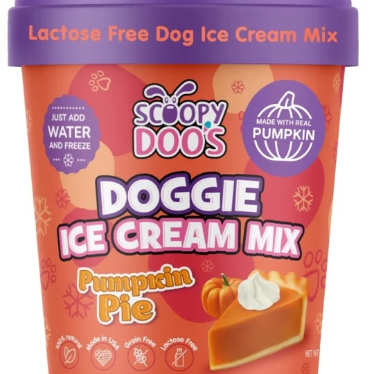 Pumpkin Pie Dog Ice Cream Mix