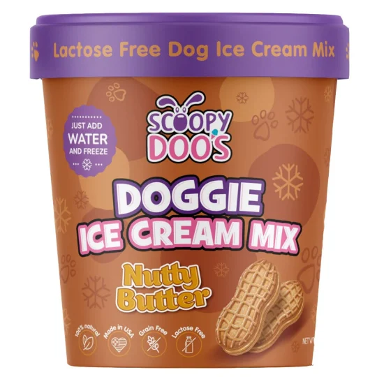 Peanut Butter Dog Ice Cream Mix